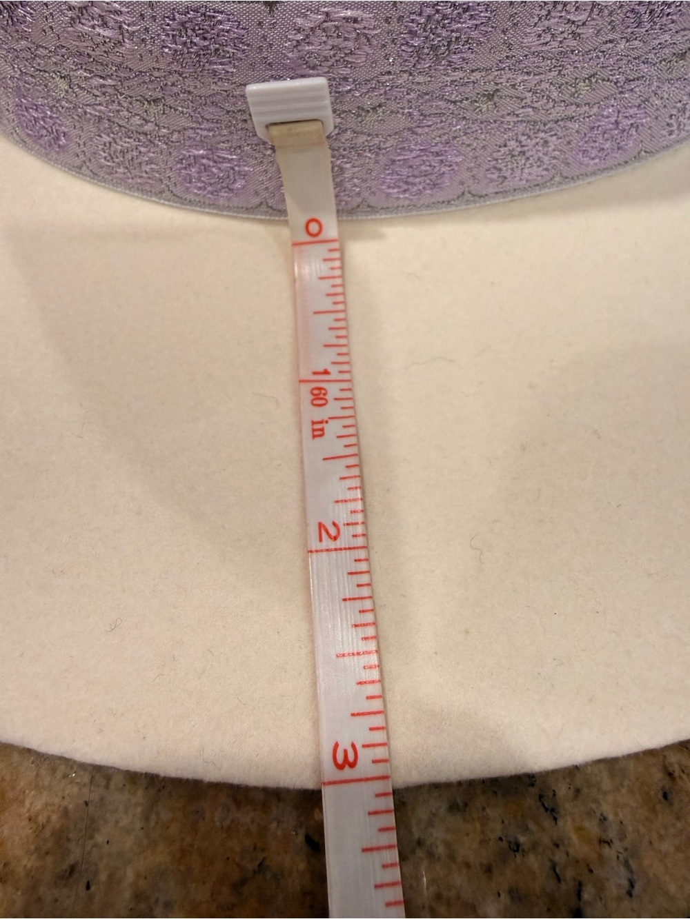 Lack Of Color Cream and Lavender Hat - Picture 11 of 12
